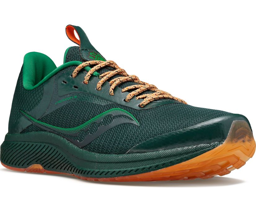 Women's Saucony Shamrock Freedom 5 Running Shoes Snake | UK-53420