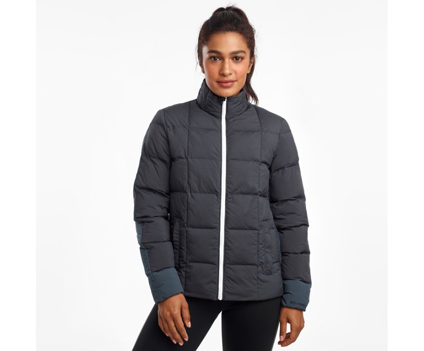 Women\'s Saucony Snowdrift 2.0 Jackets Black | UK-71053