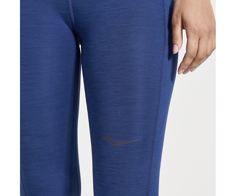 Women's Saucony Solstice Tight Blue | UK-57694