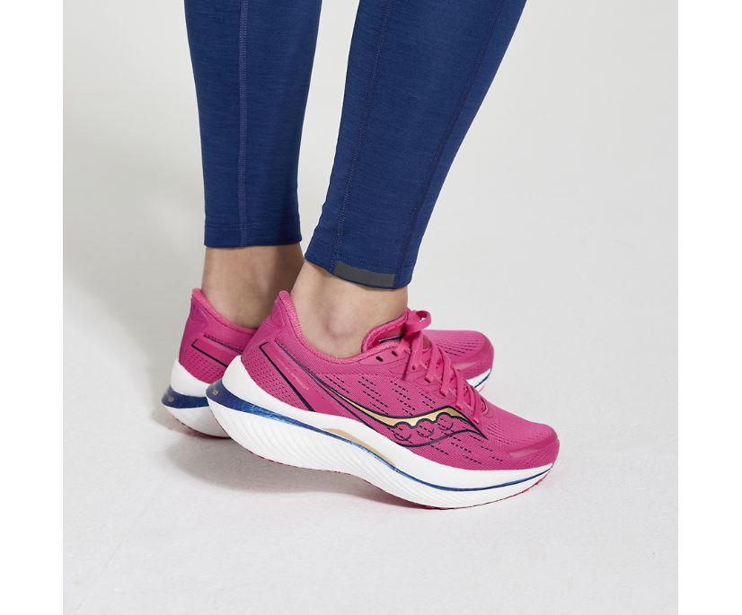 Women's Saucony Solstice Tight Blue | UK-57694