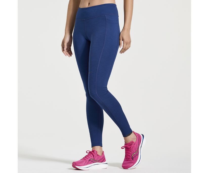 Women\'s Saucony Solstice Tight Blue | UK-57694
