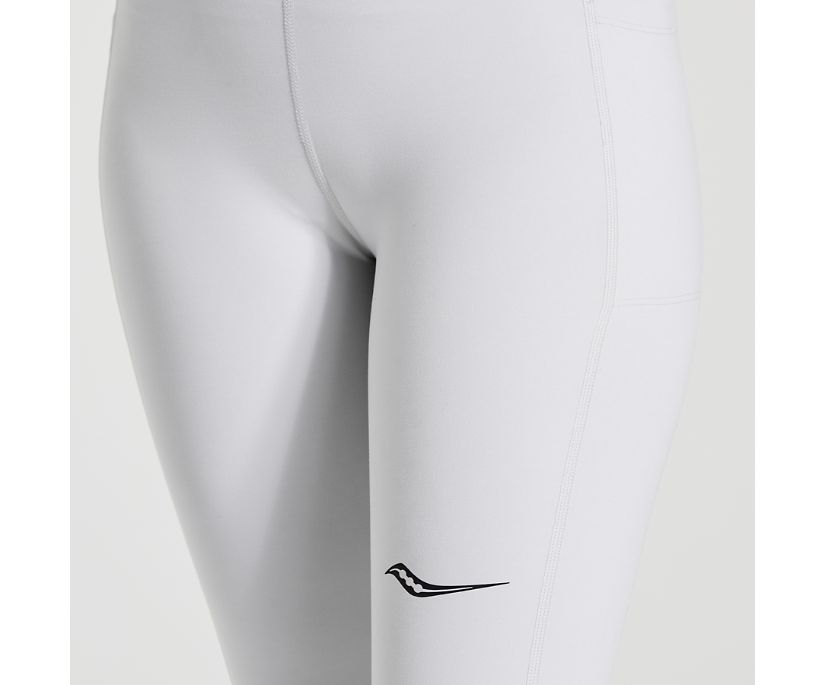 Women's Saucony Solstice Tight White | UK-62897