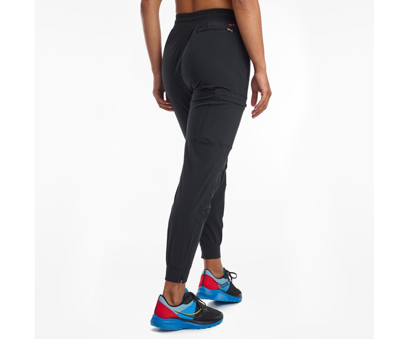 Women's Saucony Summit Jogger Pant Black | UK-83719