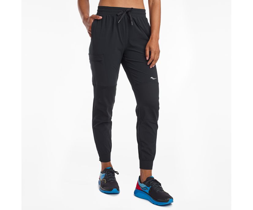 Women\'s Saucony Summit Jogger Pant Black | UK-83719