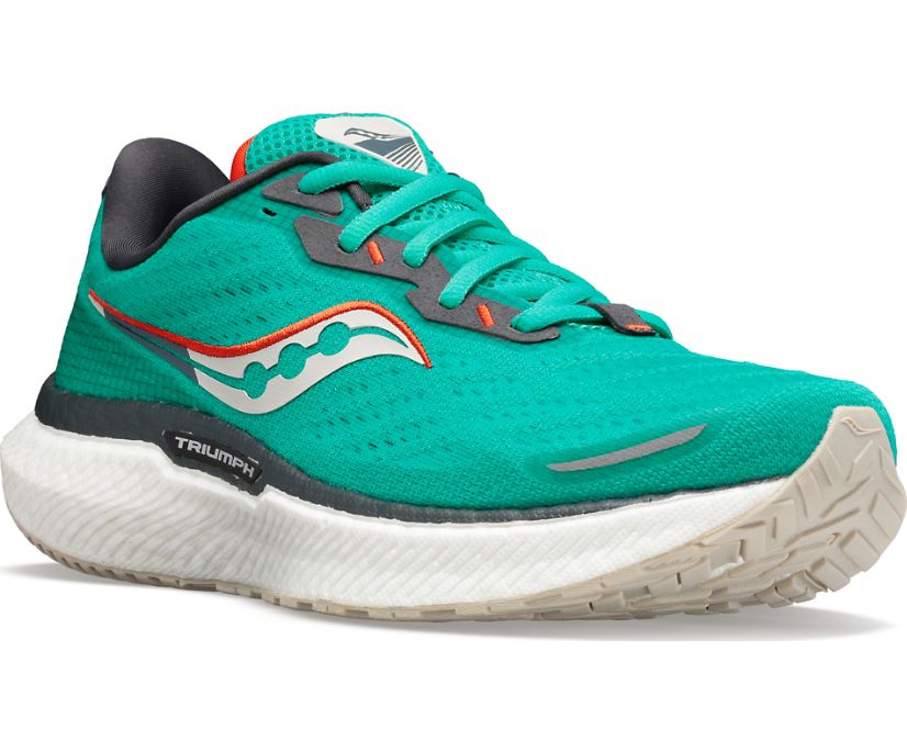 Women's Saucony Triumph 19 Running Shoes Orange | UK-83512