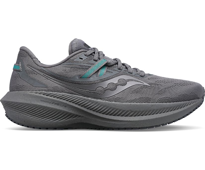 Women\'s Saucony Triumph 20 Walking Shoes Grey | UK-14932
