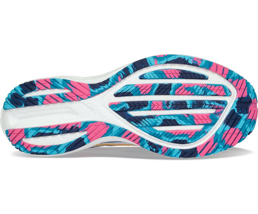Women's Saucony Triumph 20 Wide Walking Shoes Grey | UK-26549
