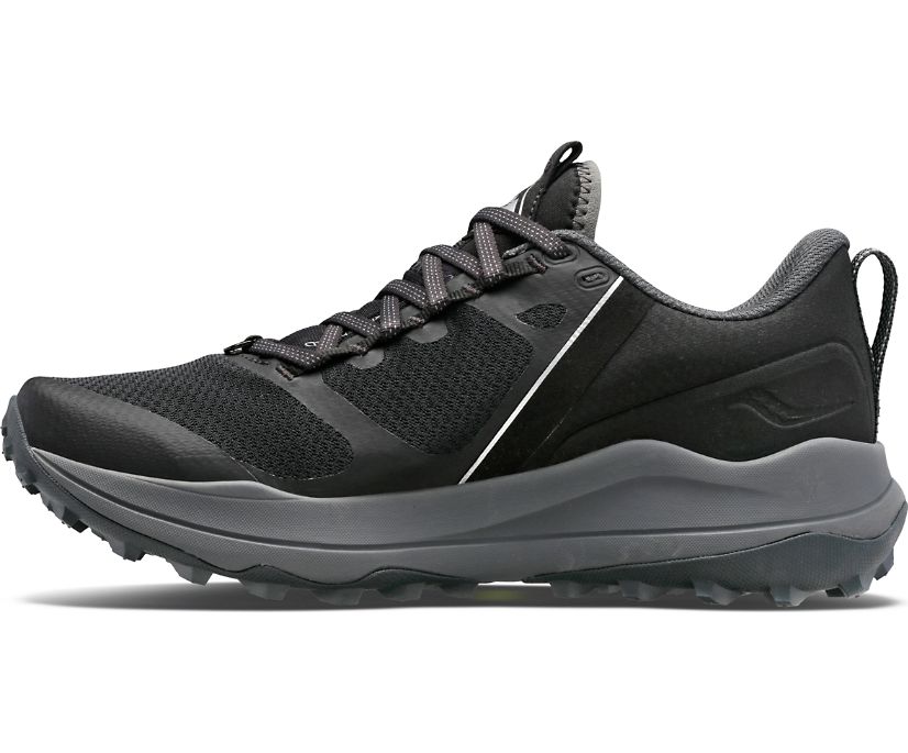 Women's Saucony Xodus Ultra Trail Running Shoes Black Grey | UK-93842