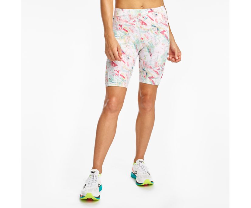 Women's Saucony Fortify 8" Biker Short Blue | UK-98675