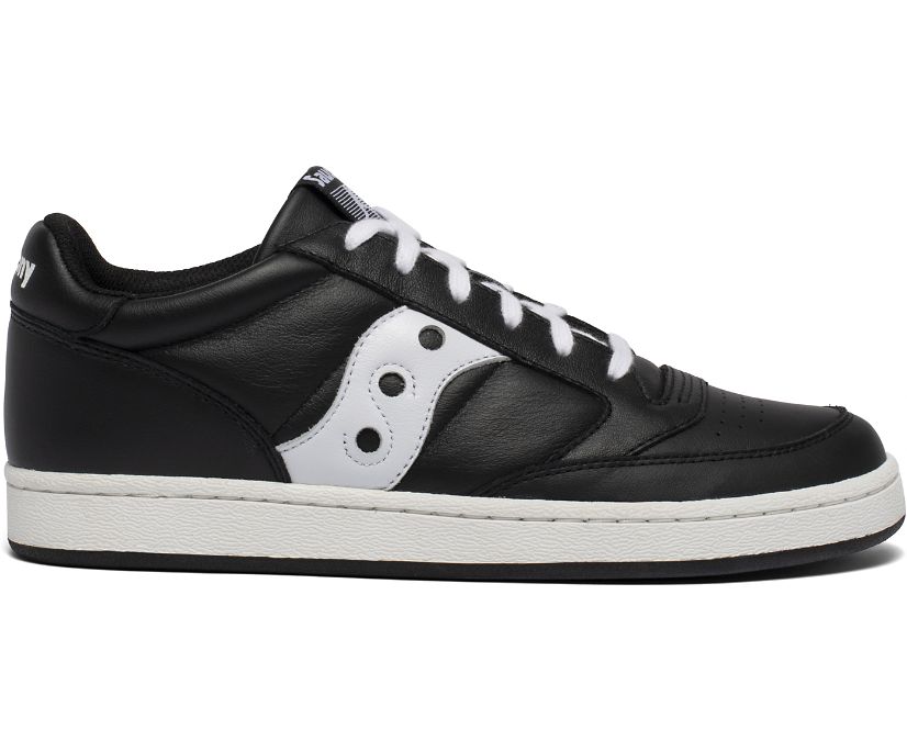 Women's Saucony Jazz Court Sneakers Black White | UK-36912